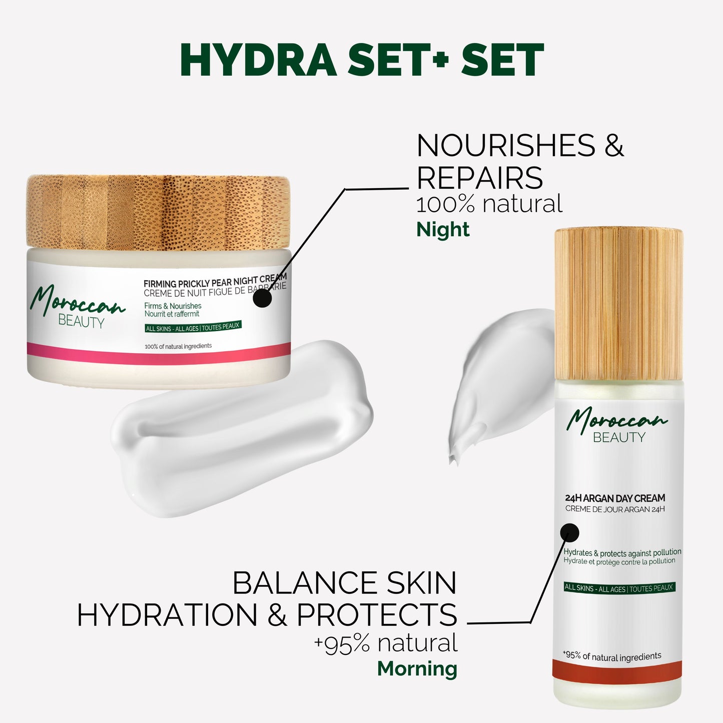 HYDRA+ SET - BOOST HYDRATION - MOROCCAN BEAUTY