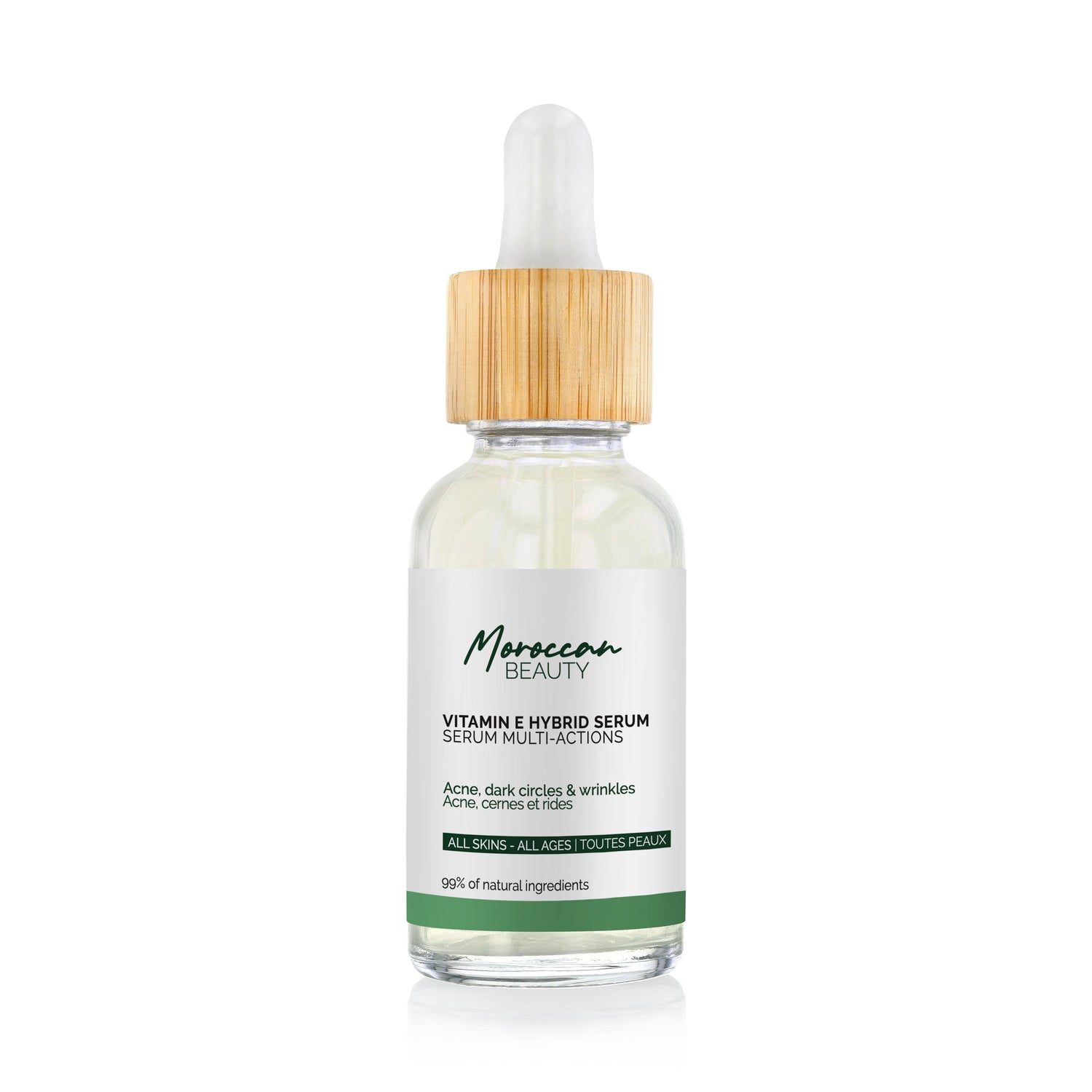 VITAMIN E HYBRID SERUM - SPOTS, DARK CIRCLES & WRINKLES - MOROCCAN BEAUTY™