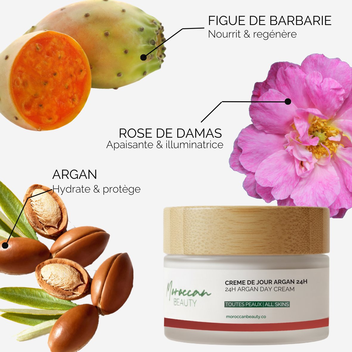 Crème de jour Argan 24h XL