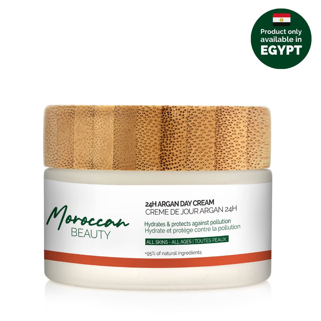24H ARGAN DAY CREAM - NOURISH & PROTECT (Egypt only) - HASHTAG BEAUTY™