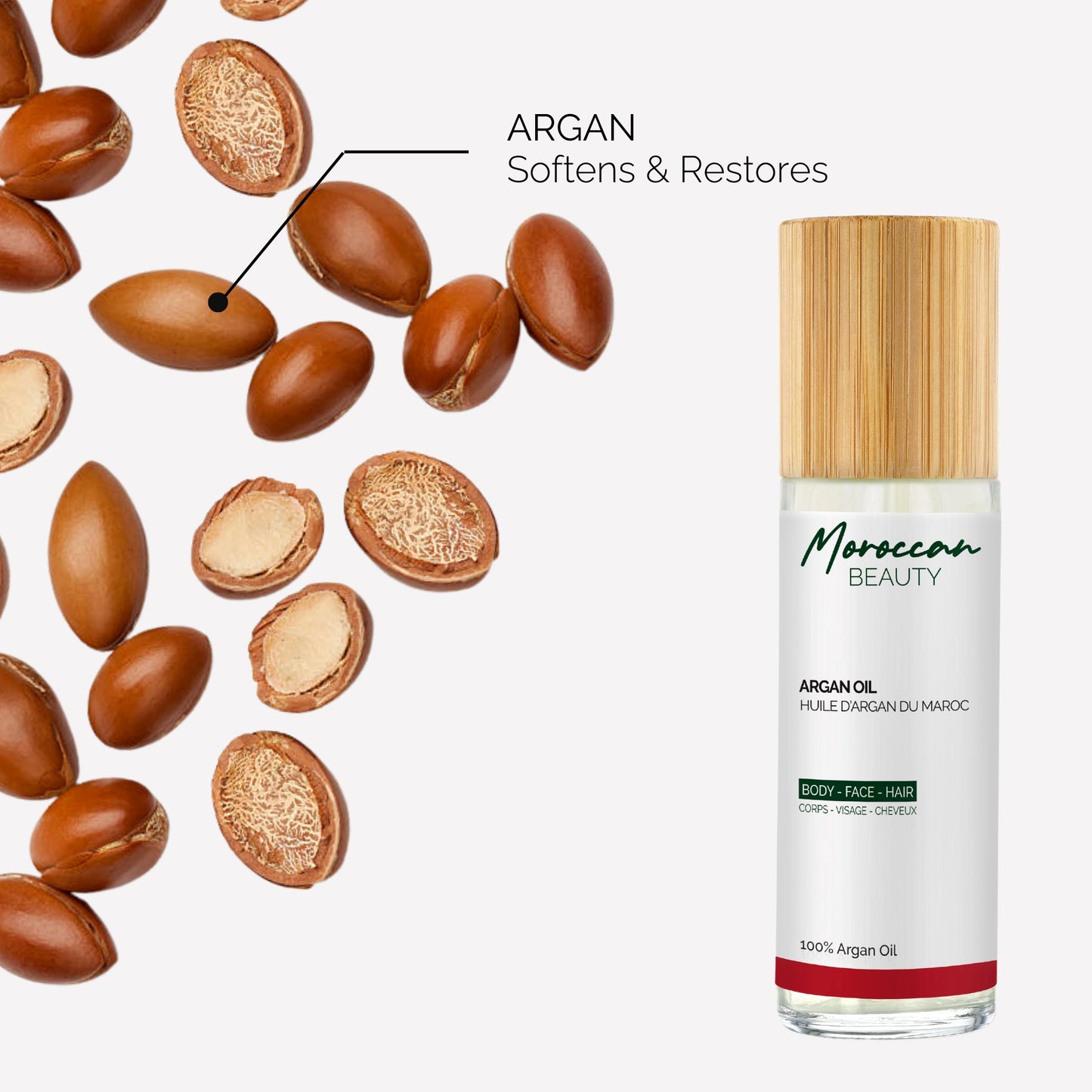 PURE ARGAN OIL - 100% NATURAL (Pre-order - delivered by June 2023) - MOROCCAN BEAUTY™